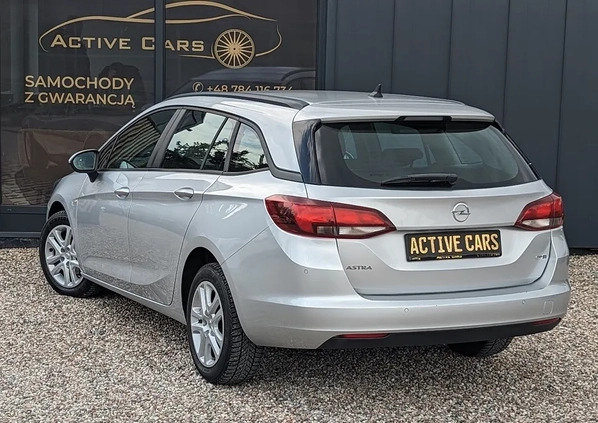 Opel Astra cena 36999 przebieg: 168000, rok produkcji 2016 z Mrocza małe 497